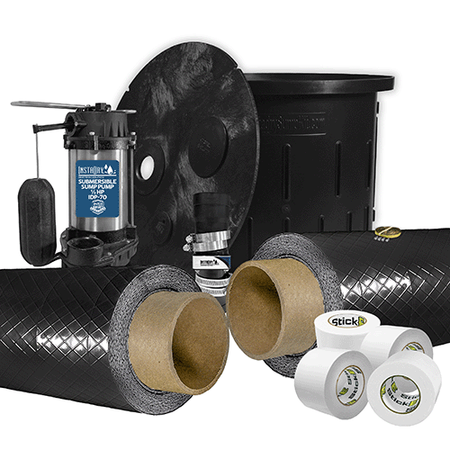 12 Mil Vapor Barrier | DiamondBack™ & InstaDry® Bundle 