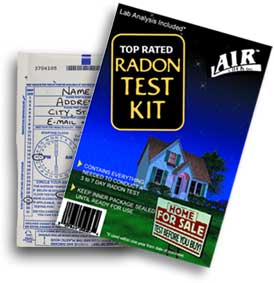 Crawl Space Radon Test Kit