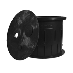 Sump Pump Basin | InstaDry® 2 Piece Snap Together  crawl space sump pump, 15 gallon sump pump, crawl space sump pump