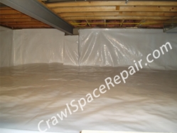 encapsulated crawl space 