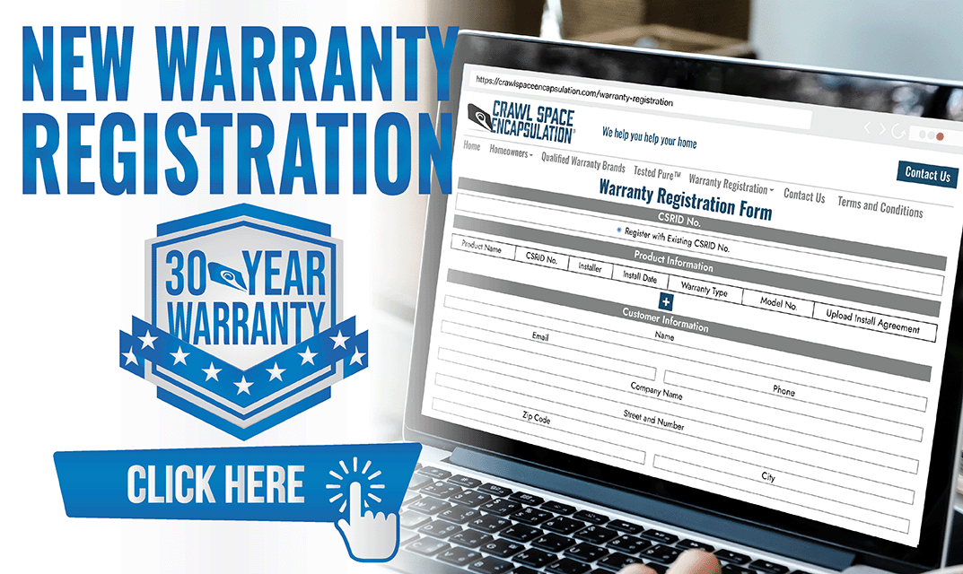 Crawl Space Encapsulation® Supplies