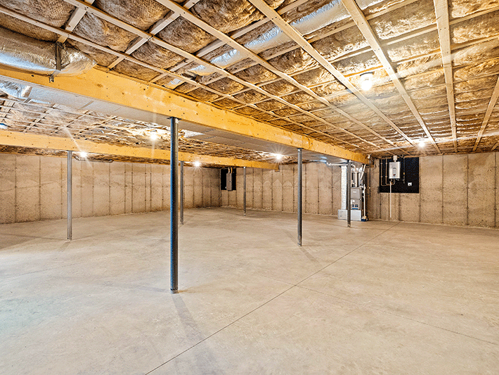 Concrete Crawl Space