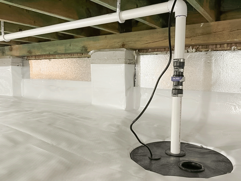 Crawl Space Repair Installation