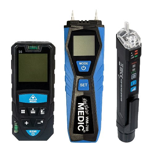 Moisture Meter, Voltage & Distance Tools — CSR